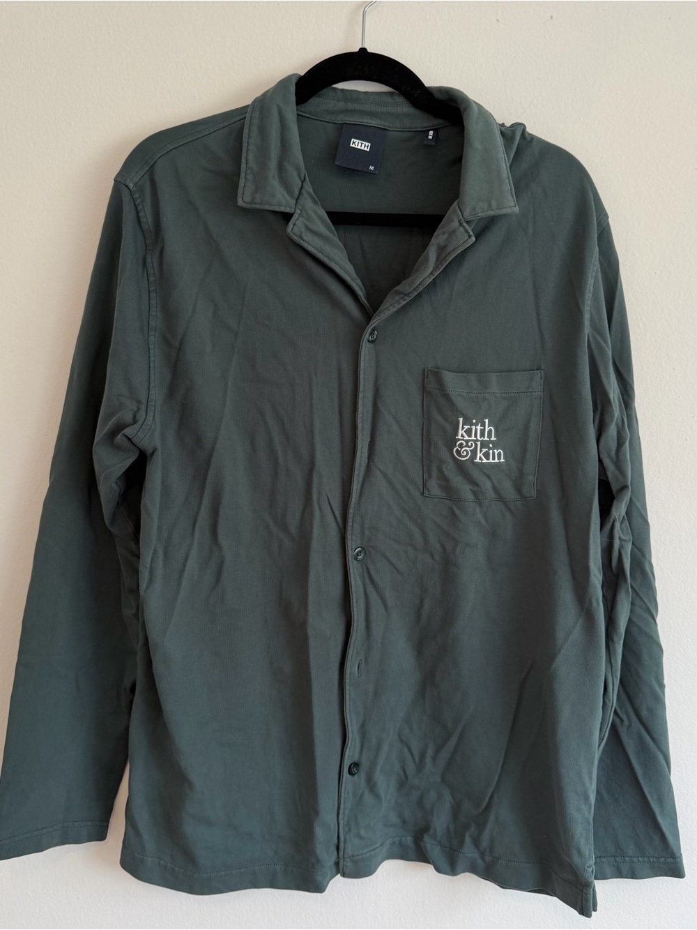 Kith Dark Olive Pajama Set